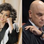 Alcione dedica show em Brasília a Alexandre de Moraes